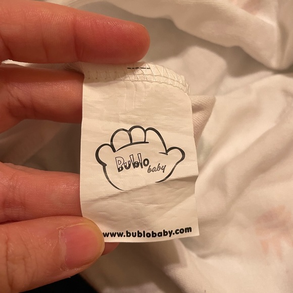 Set of 3 Bublo Newborn Swaddles washed once never used! Elephant/star/△ design - Picture 4 of 5